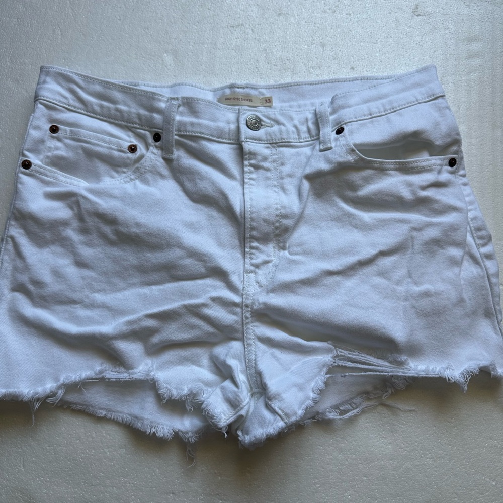 Levi’s White‎ Denim Women's Shorts